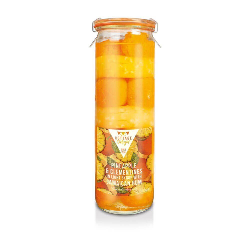 Cottage Delight Pineapple & Clementines Syrup & Rum 575g